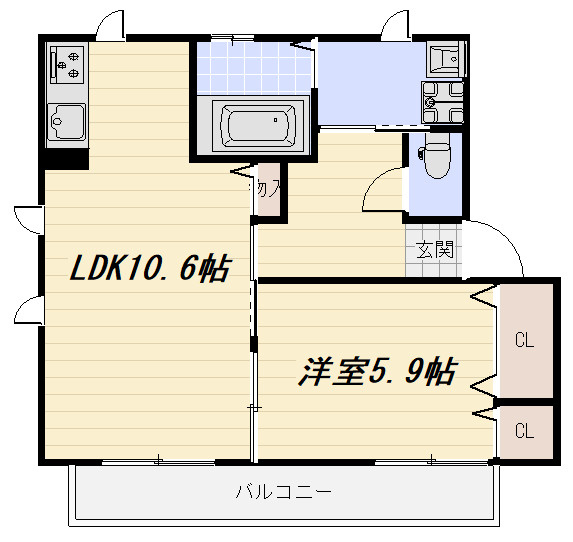 【間取り】 | グリーンヒル佐江戸