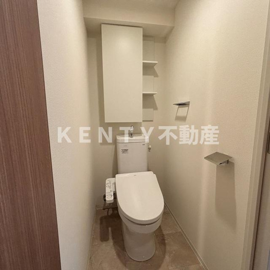 【トイレ】 | パークアクシス品川南大井パークフロント | シンプルで使いやすいトイレです
