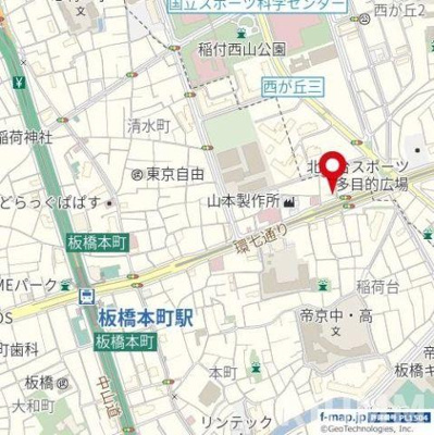 【地図】 | ＡＸＡＳ板橋本町
