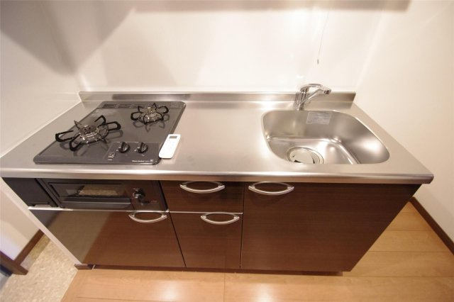 熊本市中央区小沢町の賃貸マンションのキッチン