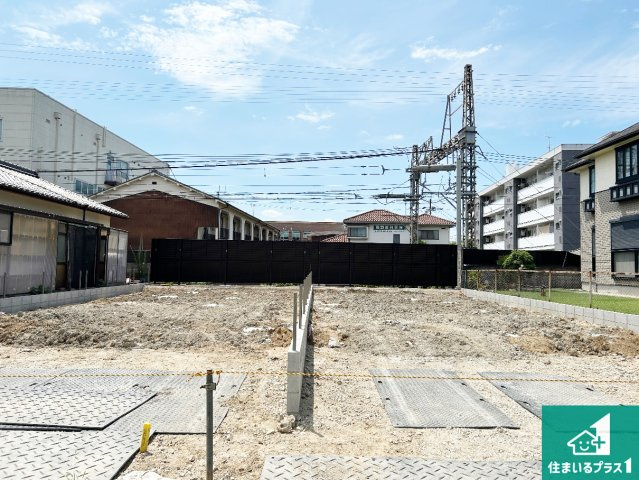 ●29(土)30(日)現地説明会！　大和郡山市馬司町　全2邸の外観|現在はこんな感じです。完成までが待ち遠しいですね。