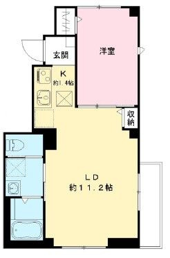 ラルゴ　アミーチェの間取り|間取りです。