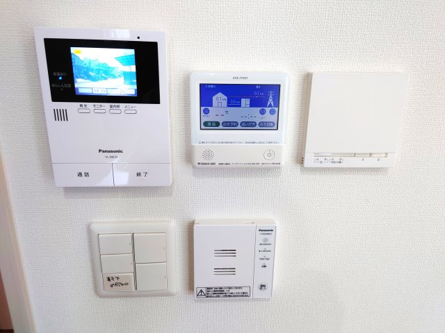 大原野上里勝山町のセキュリティ|モニターで訪問者を確認できるので、知らない人やセールス・勧誘など避けられて安心です！