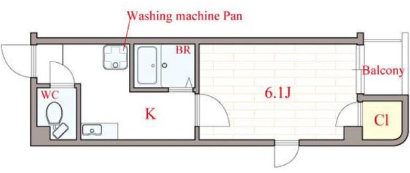 プレール新町の間取り|プレール新町　間取り