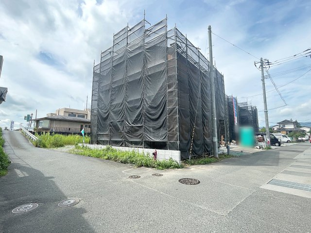 新築戸建・新築建売　相馬市中野第7　第一小・向陽中の前面道路含む現地写真