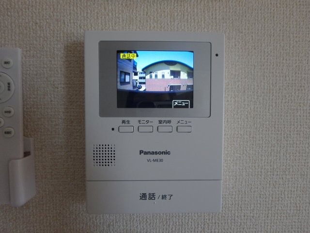コンフォールのセキュリティ|岡山市北区下中野　コンフォール　1K　TVモニターホン