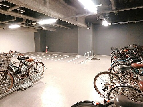 ライオンズタワー岡山千日前のその他|自転車置場　※2026年1月撮影