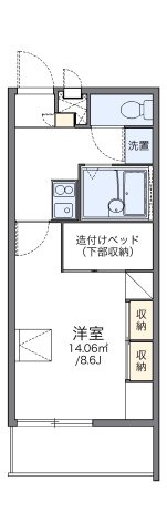 【間取り】 | レオパレスＭ＆Ｋ