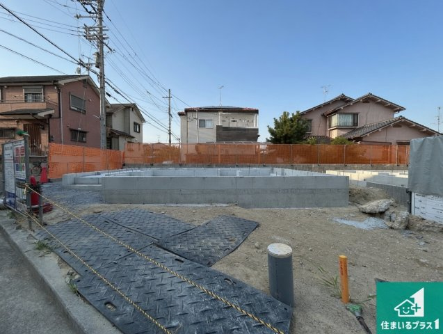 ●大和郡山市九条町　第3期　新築一戸建ての外観|現在の進捗状況です！順調に作業進行中、完成が待ち遠しいです！詳細の間取り等、お気軽にお問い合わせください！