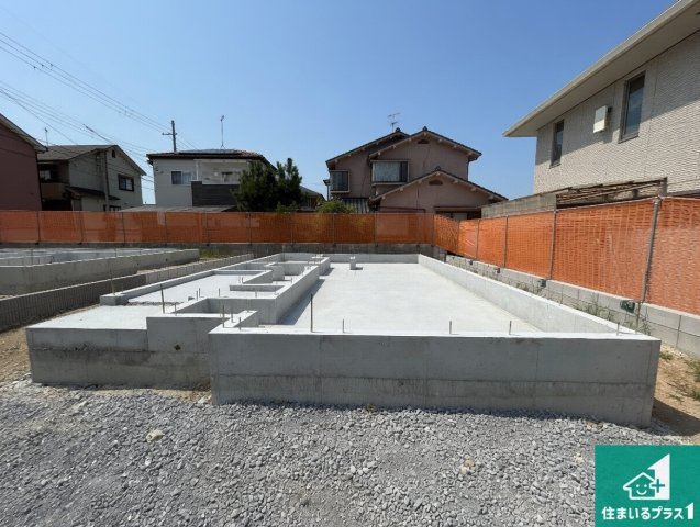 ●大和郡山市九条町　第3期　新築一戸建ての外観|現在の進捗状況です！順調に作業進行中、完成が待ち遠しいです！詳細の間取り等、お気軽にお問い合わせください！