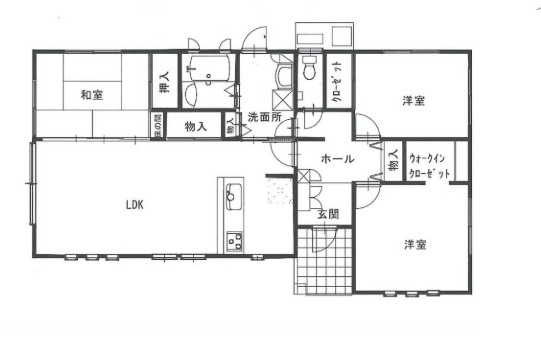 山武市美杉野　  平屋中古戸建 の間取り|図面と現況に相違がある場合、現況を優先致します。