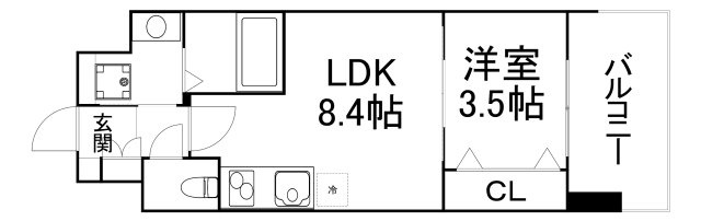 【間取り】 | Dimora難波