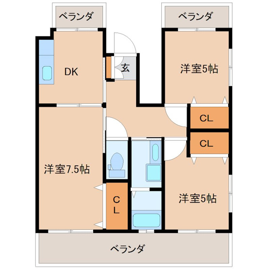 【間取り】 | ベレーザ品川  