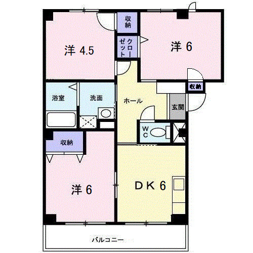 【間取り】 | さくらマンションＢ