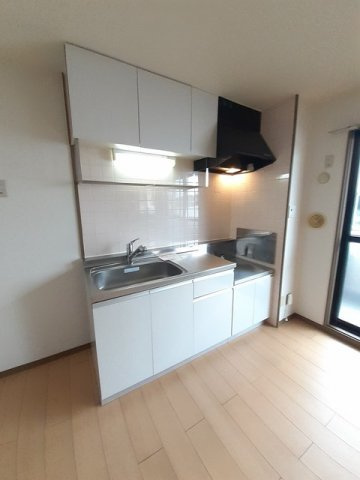 さくらマンションＢのキッチン|お料理しやすいキッチンです