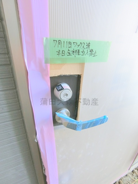 プレナ蒲田の玄関