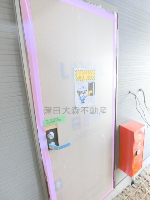プレナ蒲田の玄関
