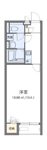 【間取り】 | クレイノステラ　庭瀬 | 代表的な間取のため実際の間取とは異なる場合があります