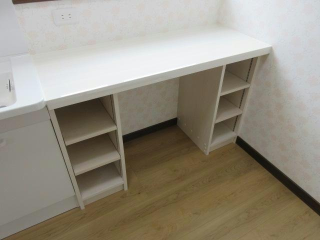 新町東7丁目一棟二戸の洗面所