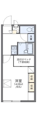 【間取り】 | レオパレスブルースカイⅢ