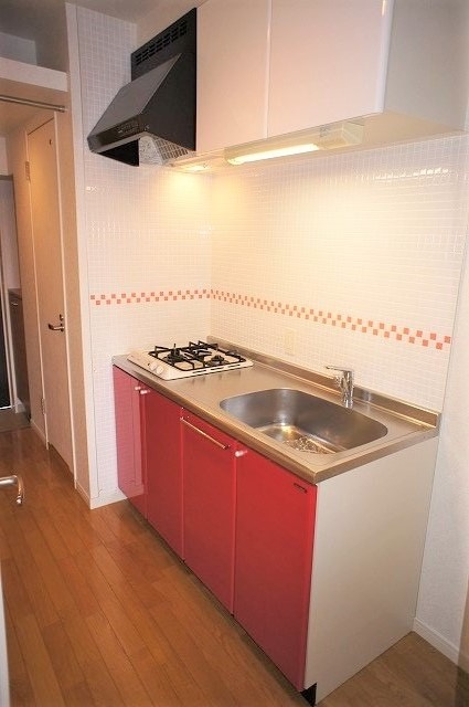 新品家具付きマンション築港本町1(KaGood福岡)のキッチン