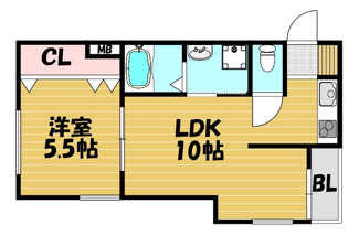 【間取り】 | ロータス四条畷
