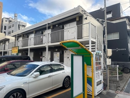 レオパレスシティパルⅠの外観|外観は落ち着いています