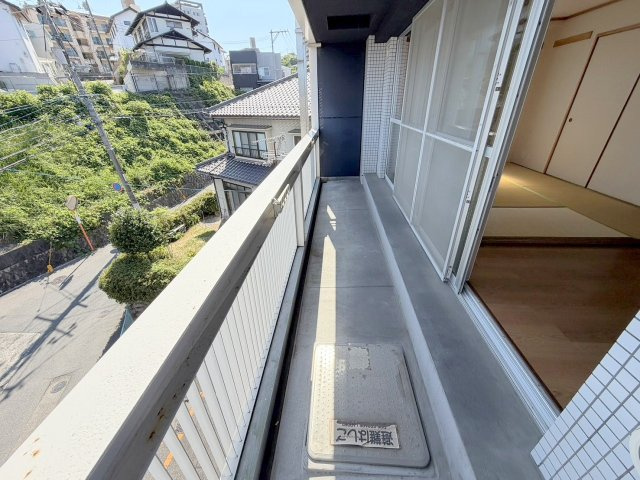 広島市西区高須３丁目の賃貸マンションのバルコニー