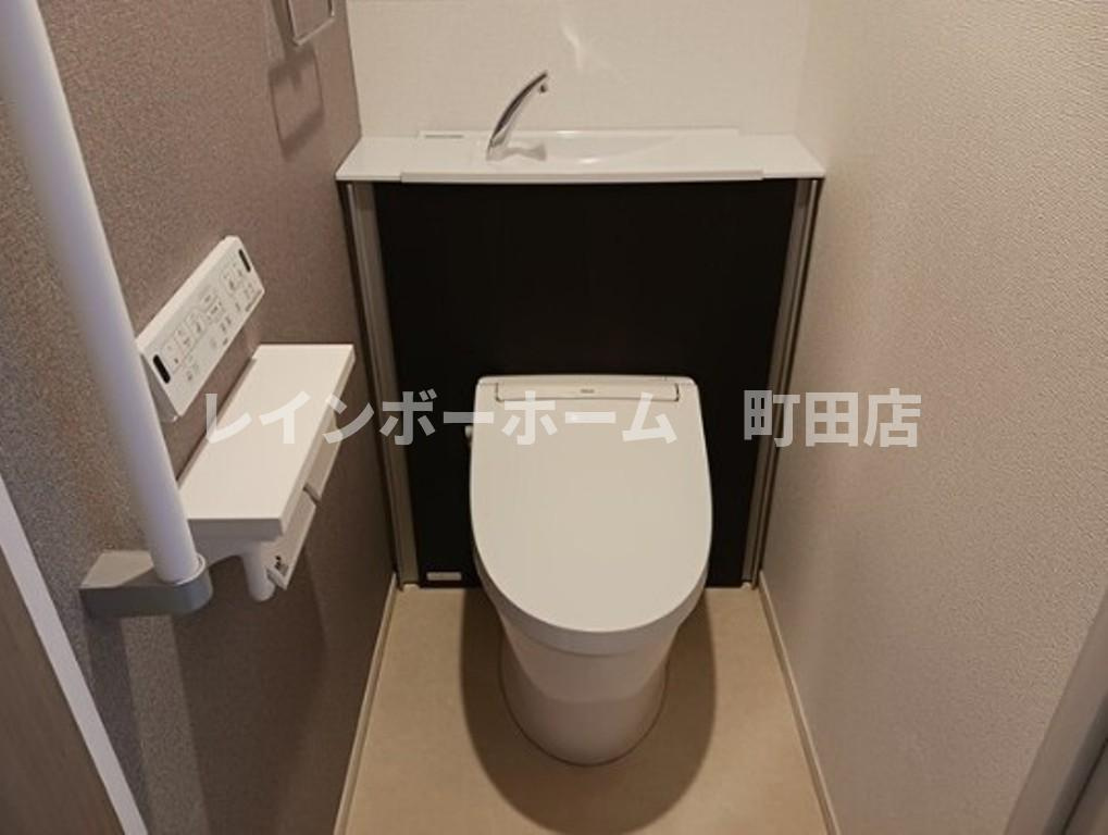 ヴェリーヌ※初期費用分割あと払いサービス利用可能物件のトイレ
