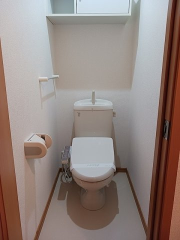 【トイレ】 | メゾン♪フォルテ | トイレです