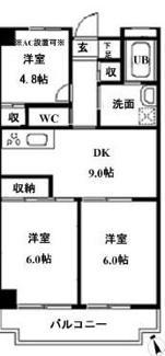 【間取り】 | リラ・ガーデン | 間取りです。