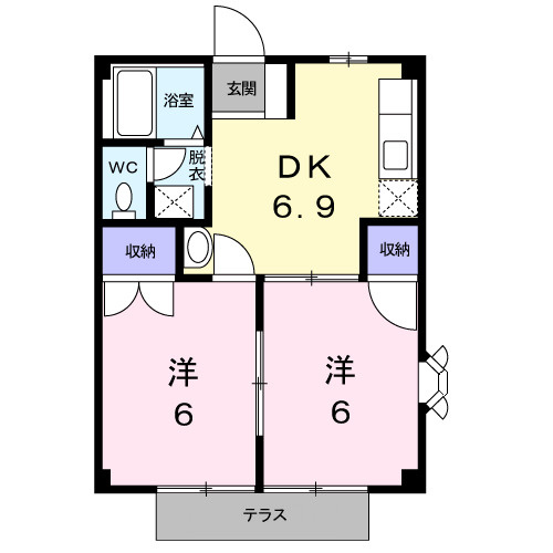 【間取り】 | ニューシティハピネス
