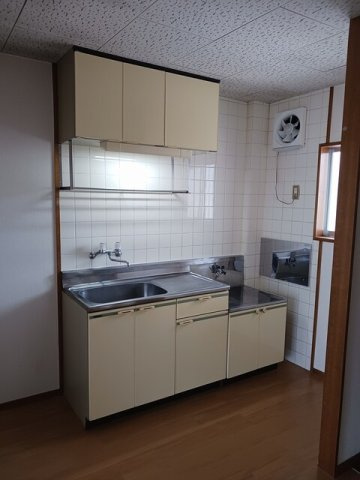【キッチン】 | シティハイツ妹尾Ｃ | コンパクトなキッチンで掃除もラクラク