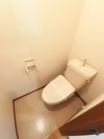 ハイムあすなろＢのトイレ|トイレもきれいです
