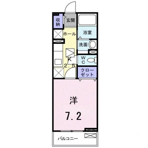 【間取り】 | グリ－ンピュアⅡ