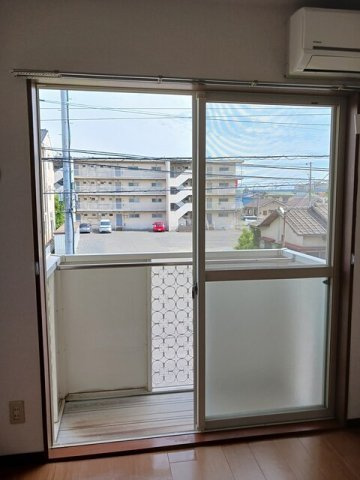 セイバー浜野のバルコニー|陽当たり良好なバルコニーです
