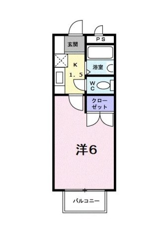 セイバー浜野の間取り