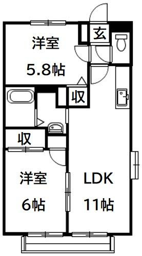【間取り】 | インペリアルパレス