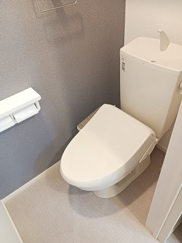 パン・カオレＡのトイレ|ゆったりとした空間のトイレです