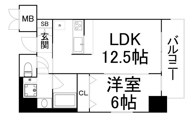 【間取り】 | ラクラス本町東