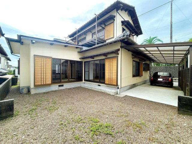 高知市横浜新町1丁目　中古戸建の庭