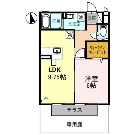 【間取り】 | クレセントⅡ