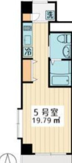 江戸川区中央１丁目の賃貸マンションの間取り
