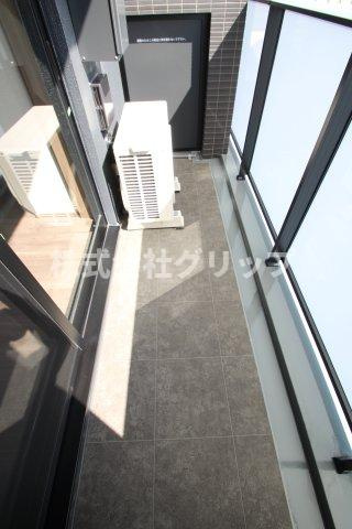 Le'a横濱和田町参番館のバルコニー