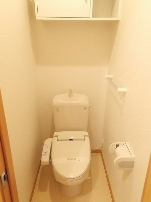 【トイレ】 | アンジュ　Ｂ | トイレもきれいです