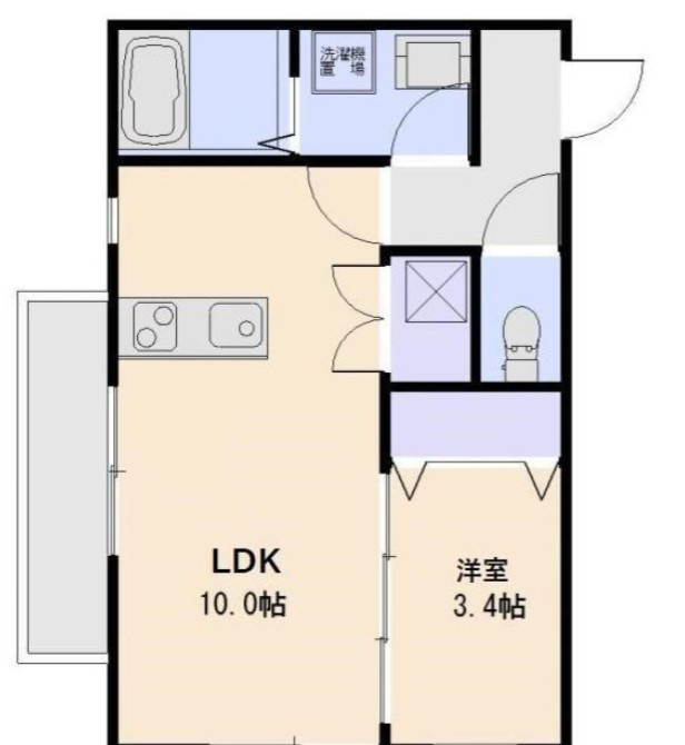 【仲介手数料：50％OFF】対象物件！の間取り