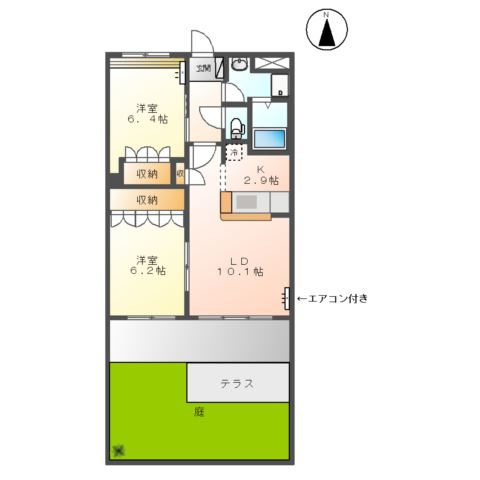 【間取り】 | サンプロスパーガルデン