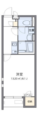 【間取り】 | クレイノルーエ | 代表的な間取のため実際の間取とは異なる場合があります