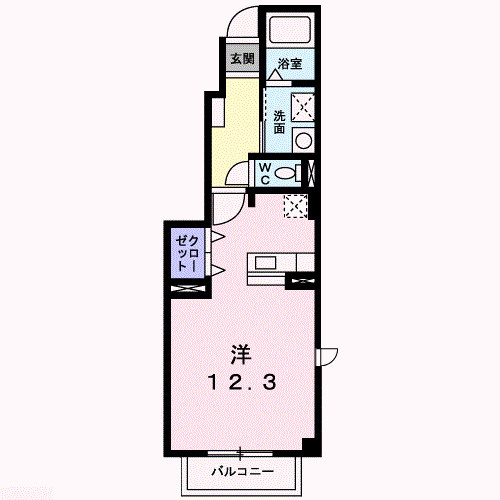【間取り】 | ソレアードＡ棟