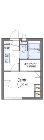 【間取り】 | レオパレス芳田